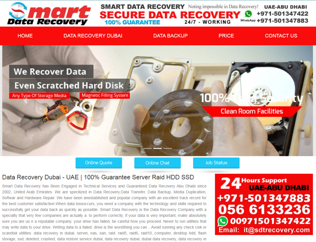 The Best Data Recovery Companies in Dubai